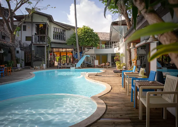 Haustierfreundliches Tango Beach Resort Strand von Chaweng