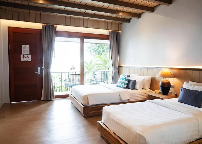 Coral Cliff Beach Resort Samui - Sha Plus Strand von Chaweng
